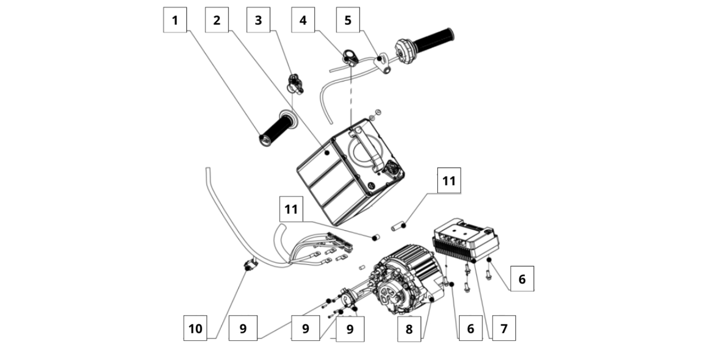ELECTRIC COMPONENTS Diagram